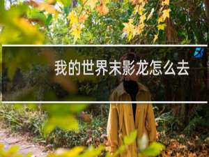 我的世界末影龙怎么去