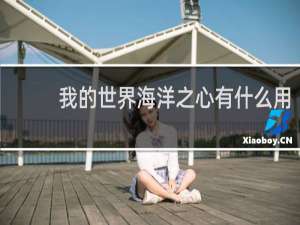 我的世界海洋之心有什么用