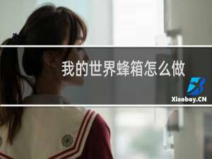 我的世界蜂箱怎么做