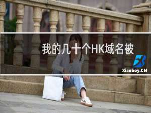 我的几十个HK域名被锁定了