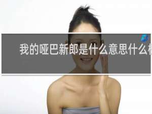 我的哑巴新郎是什么意思什么梗