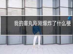 我的睾丸刚刚爆炸了什么梗