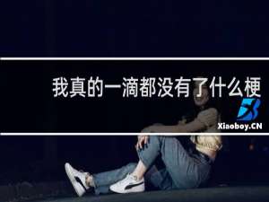 我真的一滴都没有了什么梗