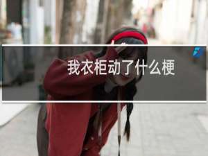 我衣柜动了什么梗