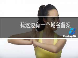 我这边有一个域名备案问题