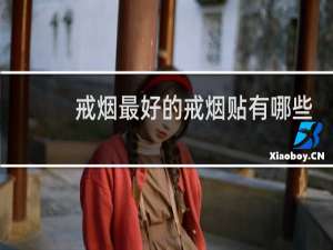 戒烟最好的戒烟贴有哪些