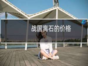 战国离石的价格