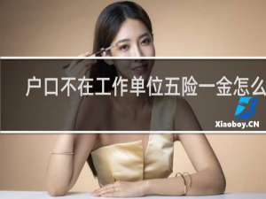 户口不在工作单位五险一金怎么办