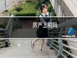 房产上税吗