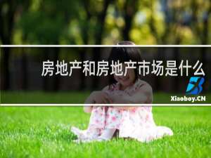 房地产和房地产市场是什么