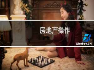 房地产操作