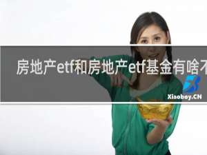 房地产etf和房地产etf基金有啥不同