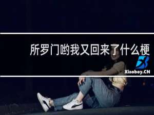 所罗门哟我又回来了什么梗？所罗门哟我又回来了是什么意思什么梗