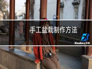 手工盆栽制作方法