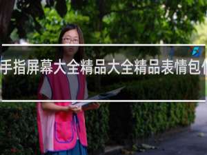 手指屏幕大全精品大全精品表情包什么梗