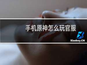 手机原神怎么玩官服