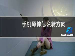 手机原神怎么转方向