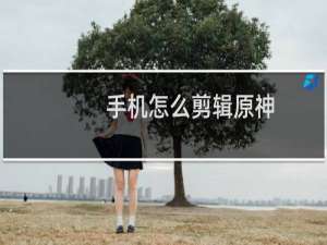 手机怎么剪辑原神