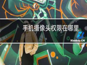 手机摄像头权限在哪里