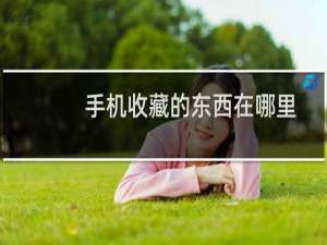 手机收藏的东西在哪里找（手机收藏的东西在哪里）