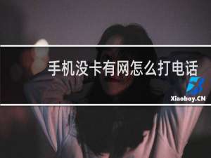 手机没卡有网怎么打电话