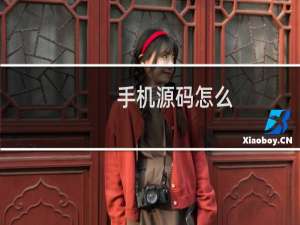 手机源码怎么