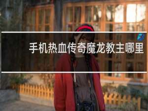 手机热血传奇魔龙教主哪里