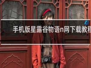 手机版星露谷物语n网下载教程