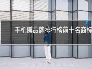 手机膜品牌排行榜前十名商标