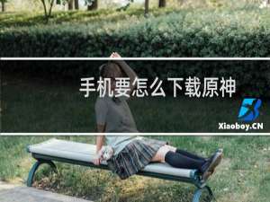 手机要怎么下载原神