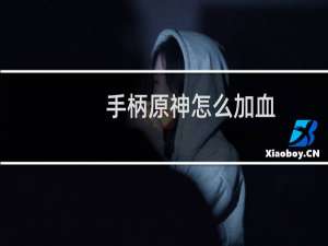 手柄原神怎么加血