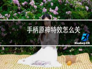 手柄原神特效怎么关