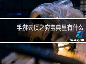 手游云顶之弈宝典里有什么