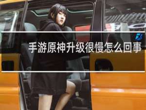 手游原神升级很慢怎么回事
