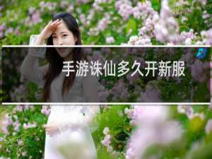 手游诛仙多久开新服