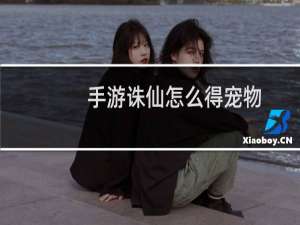 手游诛仙怎么得宠物