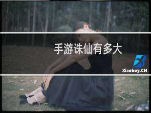 手游诛仙有多大