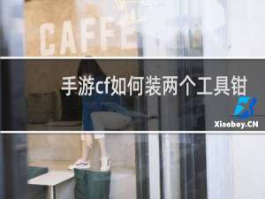 手游cf如何装两个工具钳