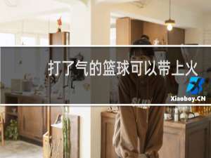 打了气的篮球可以带上火车吗