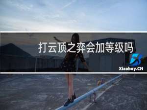 打云顶之弈会加等级吗