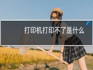 打印机打印不了是什么原因（打印机打印不出来是怎么回事）
