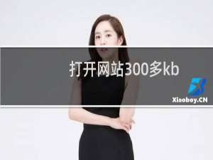 打开网站300多kb居然要8,9秒