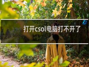 打开csol电脑打不开了