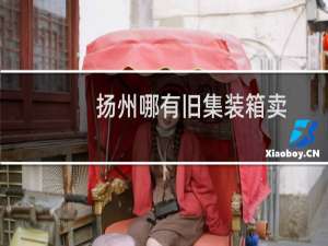 扬州哪有旧集装箱卖