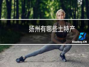 扬州有哪些土特产