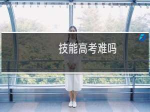 技能高考难吗