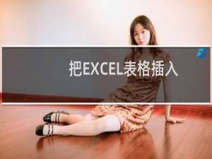 把EXCEL表格插入到PPT中