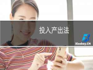 投入产出法