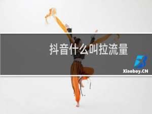 抖音什么叫拉流量