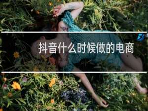 抖音什么时候做的电商